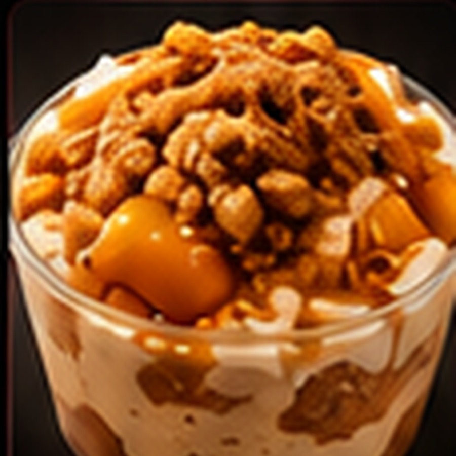 Peach Cobbler Cheesecake Bowl