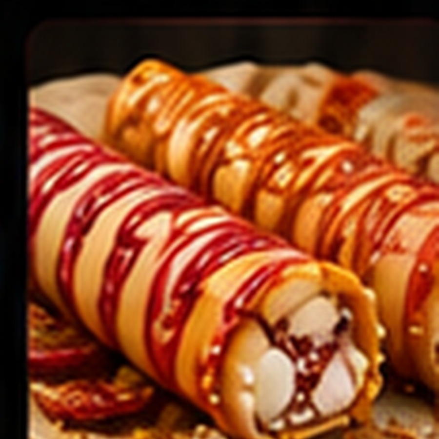 Strawberry Crunch Cheesecake Egg Rolls — 2 Pack