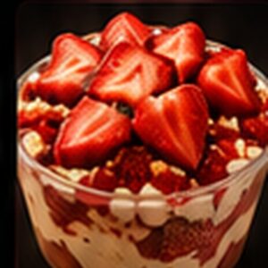 Strawberry Crunch Cheesecake Bowl